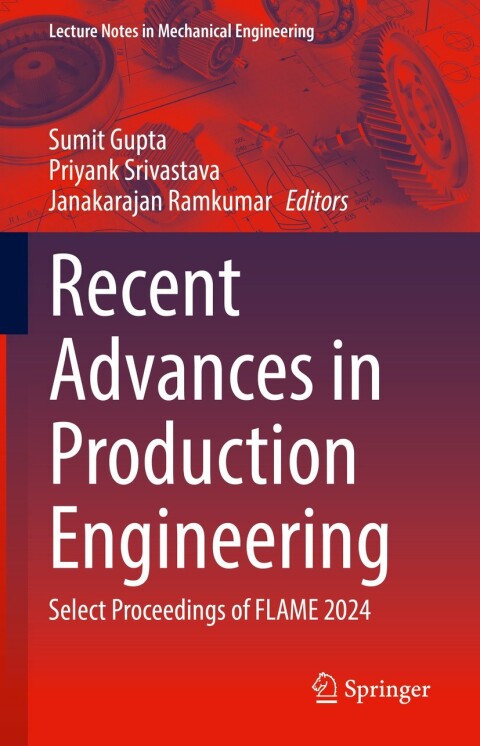 Cover image for book Recent Advances in Production Engineering