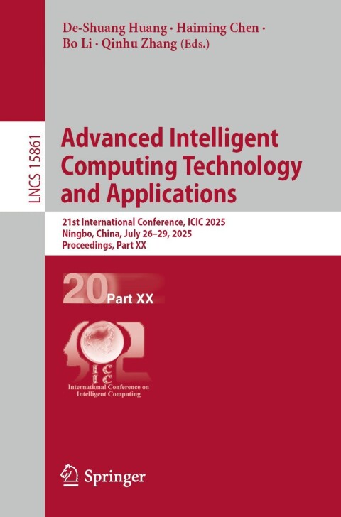 Cover image for book Advanced Intelligent Computing Technology and Applications