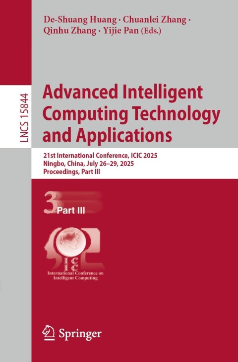 Cover image for book Advanced Intelligent Computing Technology and Applications