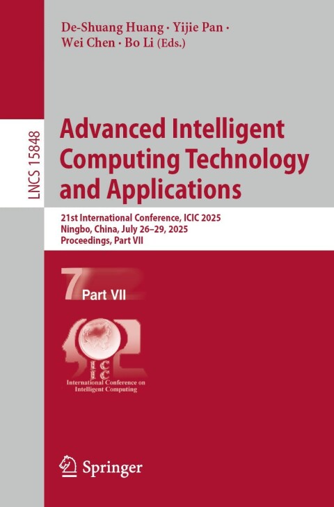 Cover image for book Advanced Intelligent Computing Technology and Applications