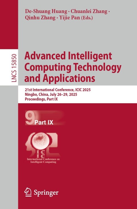 Cover image for book Advanced Intelligent Computing Technology and Applications