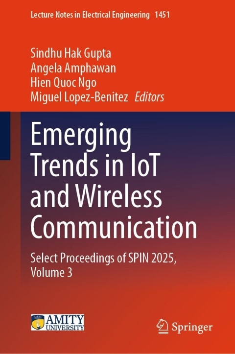 Cover image for book Emerging Trends in IoT and Wireless Communication