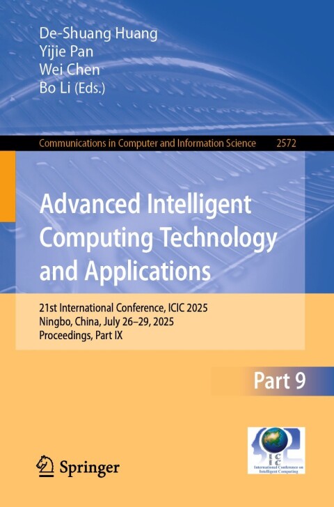 Cover image for book Advanced Intelligent Computing Technology and Applications