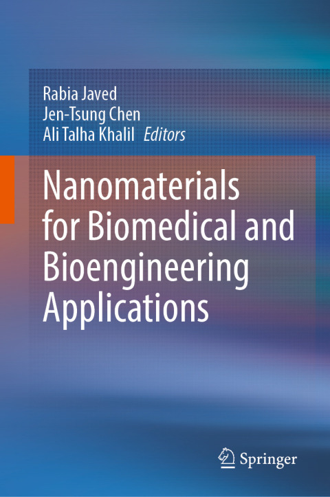 Cover image for book Nanomaterials for Biomedical and Bioengineering Applications
