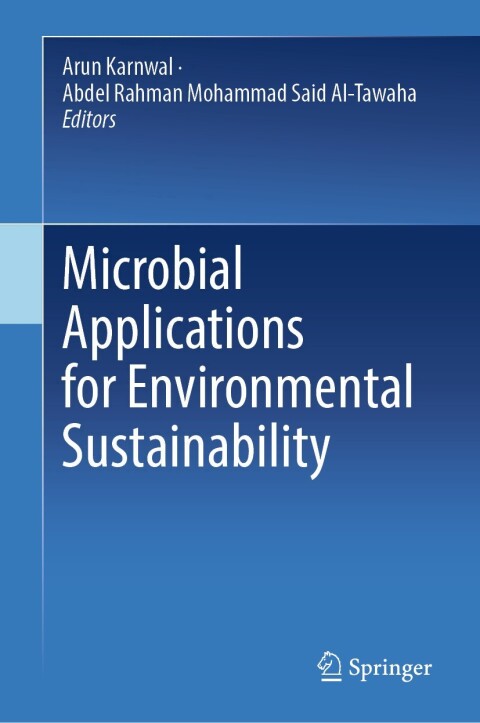 Cover image for book Microbial Applications for Environmental Sustainability