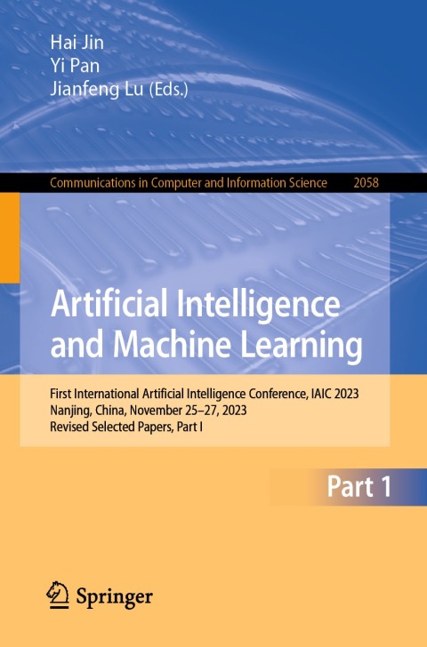 Cover image for book Artificial Intelligence and Machine Learning