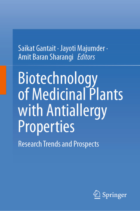 Cover image for book Biotechnology of Medicinal Plants with Antiallergy Properties