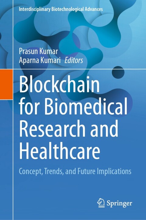 Cover image for book Blockchain for Biomedical Research and Healthcare