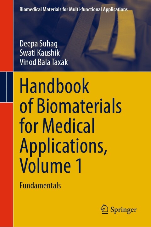 Cover image for book Handbook of Biomaterials for Medical Applications, Volume 1
