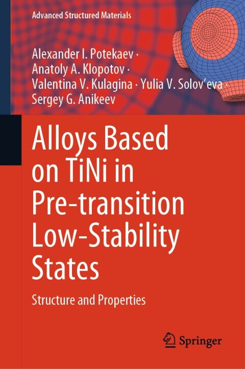 Alloys Based on TiNi in Pre-transition Low-Stability States 