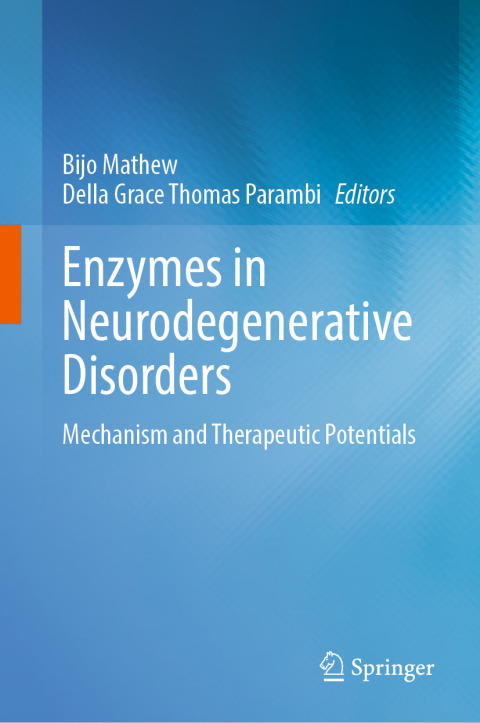 Cover image for book Enzymes in Neurodegenerative Disorders