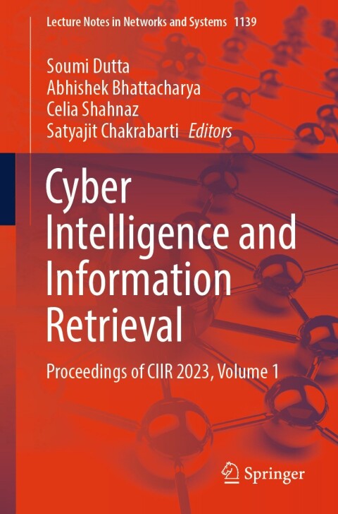 Cover image for book Cyber Intelligence and Information Retrieval