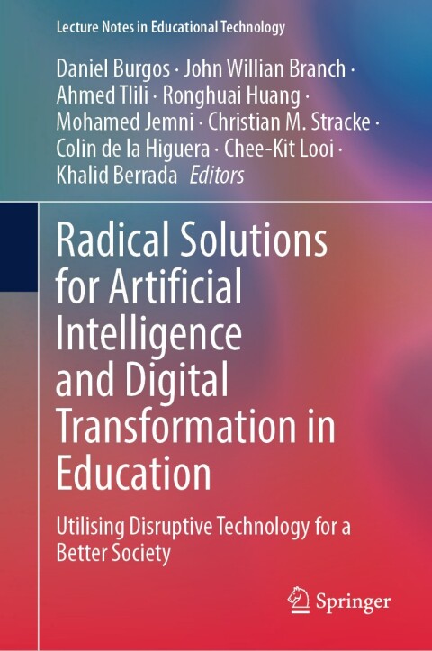 Cover image for book Radical Solutions for Artificial Intelligence and Digital Transformation in Education