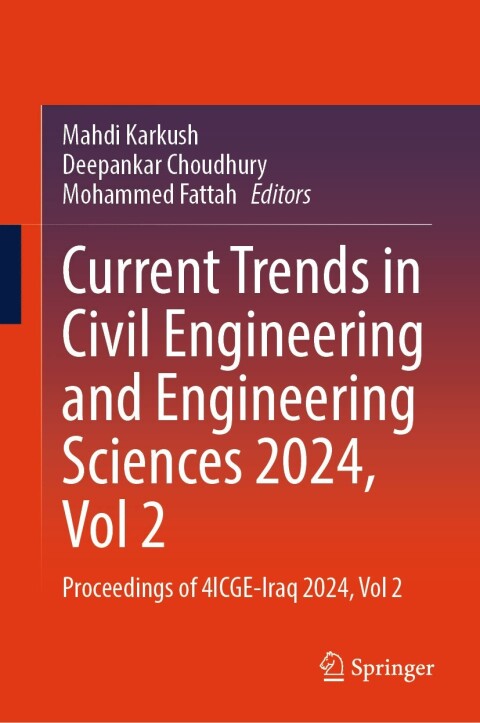 Cover image for book Current Trends in Civil Engineering and Engineering Sciences 2024, Vol 2
