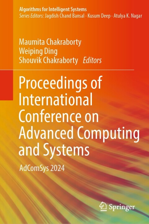 Cover image for book Proceedings of International Conference on Advanced Computing and Systems