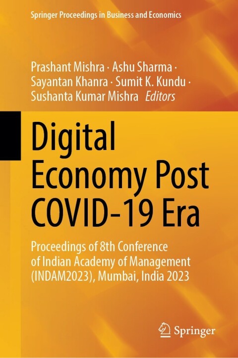 Cover image for book Digital Economy Post COVID-19 Era