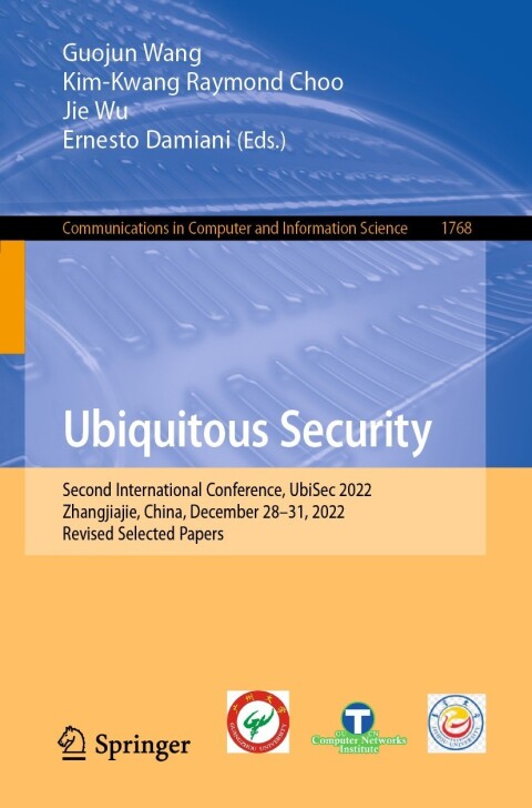 Cover image for book Ubiquitous Security