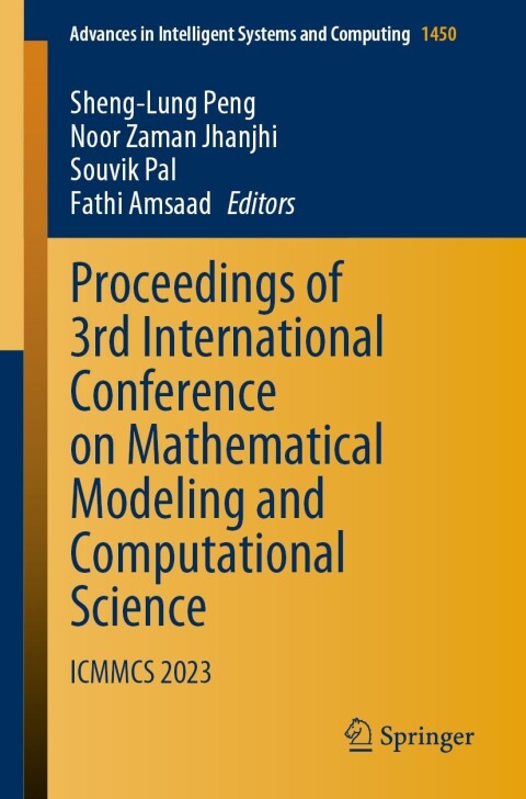 Cover image for book Proceedings of 3rd International Conference on Mathematical Modeling and Computational Science
