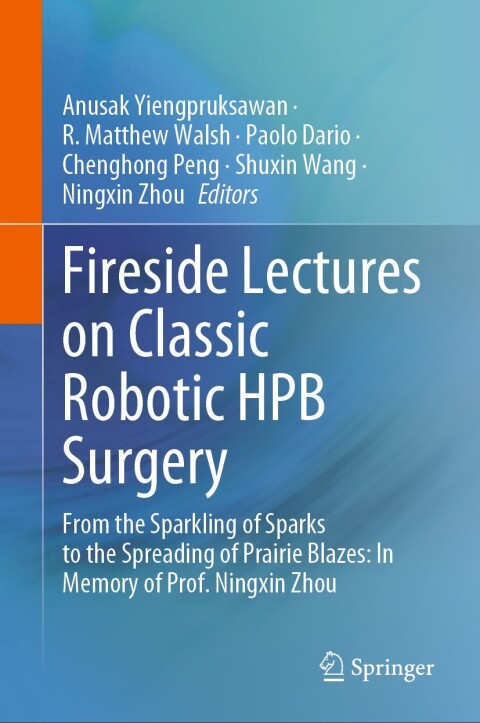Cover image for book Fireside Lectures on Classic Robotic HPB Surgery