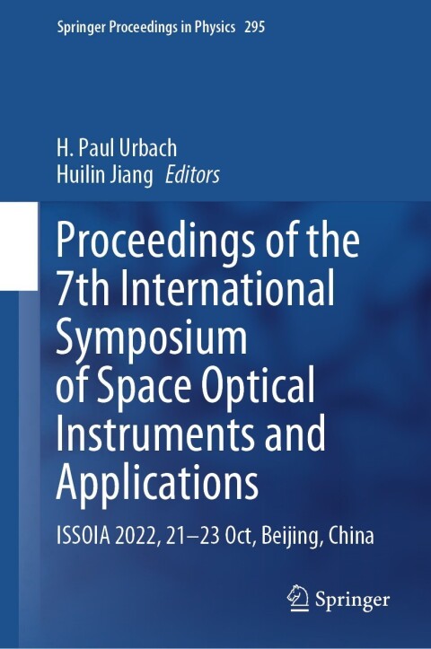 Cover image for book Proceedings of the 7th International Symposium of Space Optical Instruments and Applications