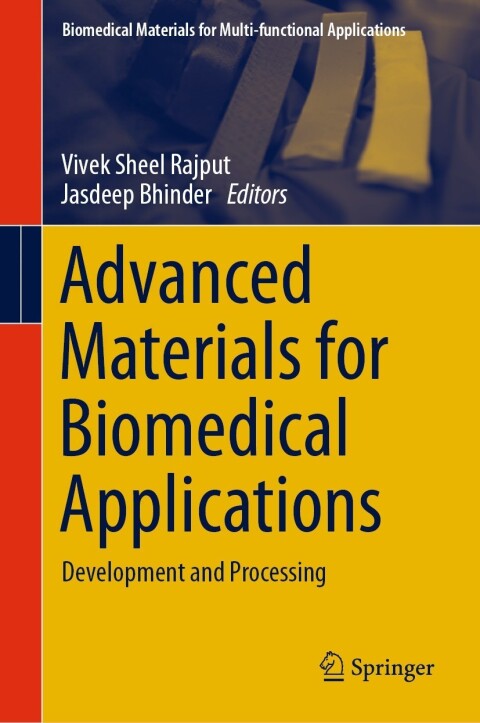 Cover image for book Advanced Materials for Biomedical Applications