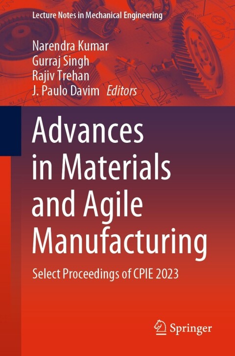 Cover image for book Advances in Materials and Agile Manufacturing