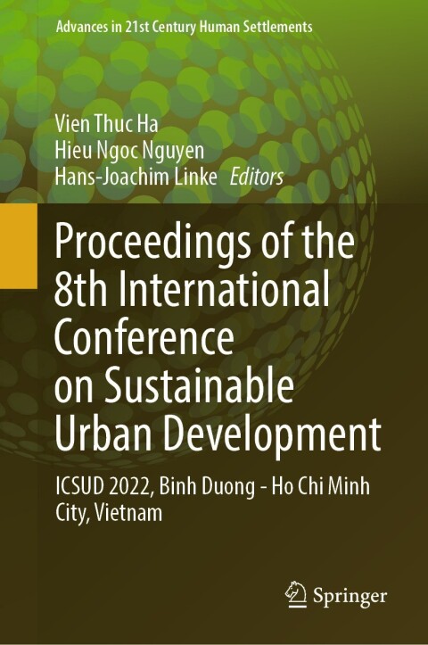Cover image for book Proceedings of the 8th International Conference on Sustainable Urban Development