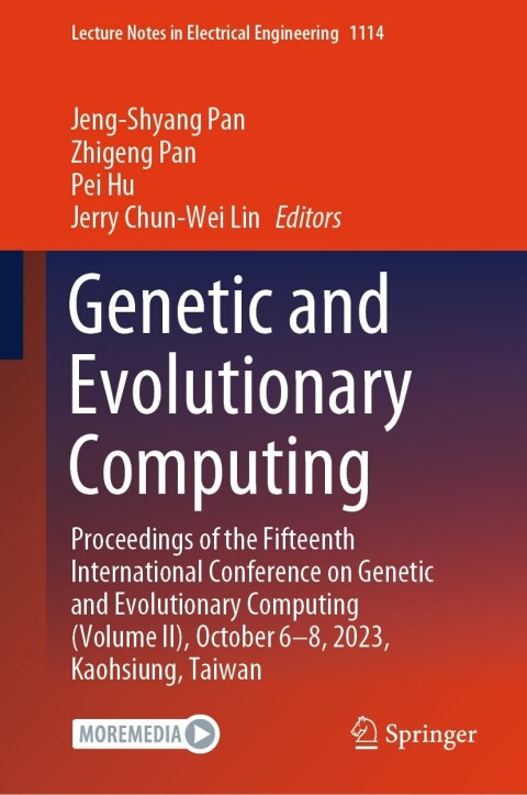 Cover image for book Genetic and Evolutionary Computing