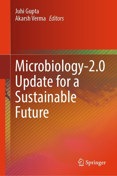 Cover image for book Microbiology-2.0 Update for a Sustainable Future