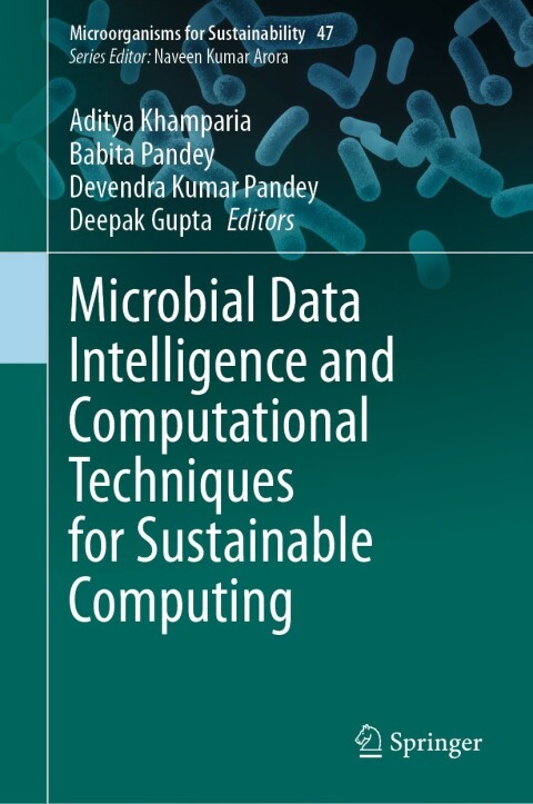 Cover image for book Microbial Data Intelligence and Computational Techniques for Sustainable Computing