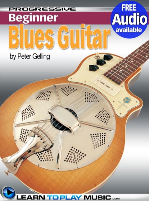 Cover image for book Blues Guitar Lessons for Beginners