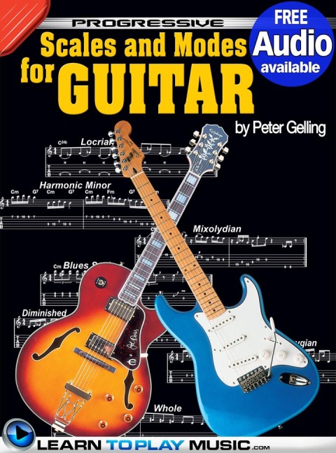 Cover image for book Lead Guitar Lessons - Guitar Scales and Modes