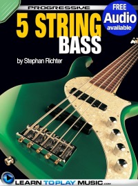 صورة الغلاف: 5-String Bass Guitar Lessons for Beginners 1st edition