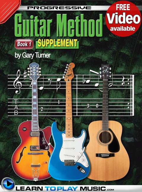 Progressive Guitar Method - Book 1 Supplement 
