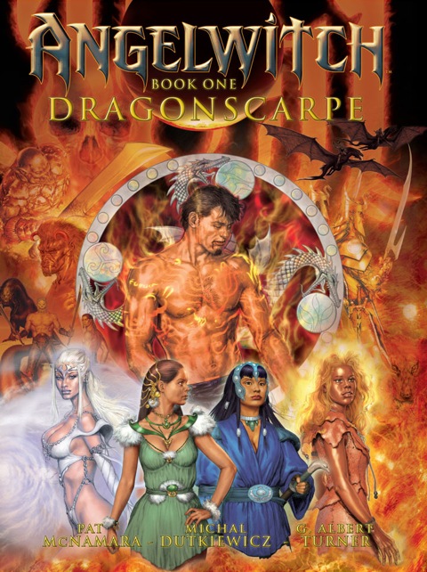 Cover image for book Angelwitch: Book One, Dragonscarpe