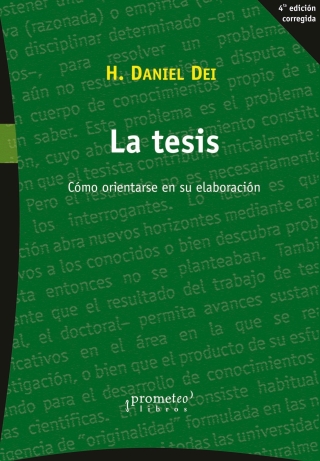 La tesis: Cómo orientarse en su elaboración