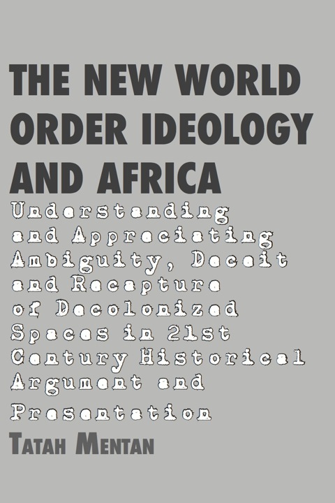 Cover image for book Mentan: The New World Order Ideology and Africa