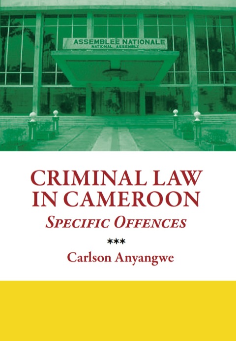 Cover image for book Criminal Law in Cameroon