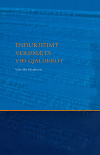 Cover image: Endurheimt verðmæta við gjaldþrot 1st edition 9789979825251
