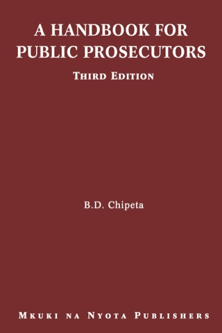 A Handbook for Public Prosecutors
