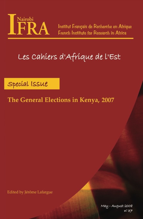 Cover image for book The General Elections in Kenya, 2007