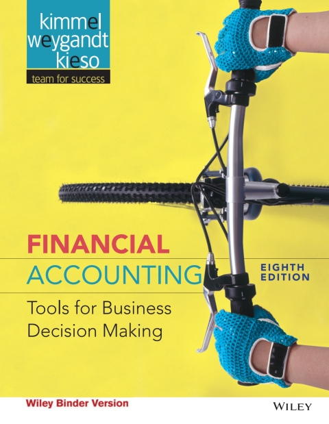 Cover image for book Financial Accounting: Tools for Business Decision Making, Eighth Edition WileyPLUS Single-term