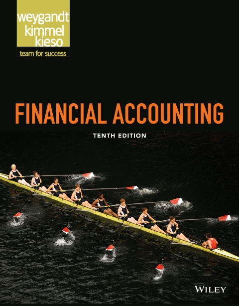 Cover image for book Financial Accounting, 10th edition WileyPLUS Single-term