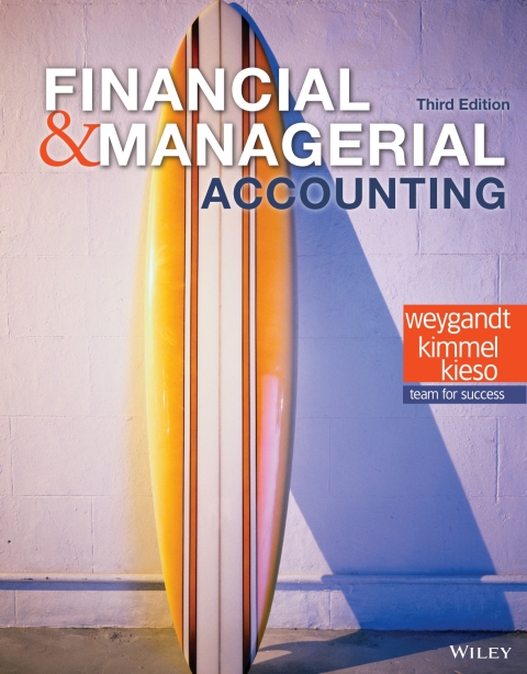 Cover image for book Financial & Managerial Accounting 3E WileyPLUS Multi-term