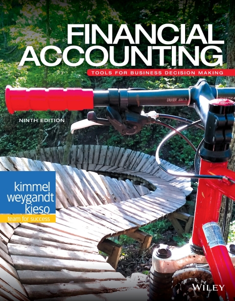 Cover image for book Financial Accounting: Tools for Business Decision Making, Ninth Edition WileyPLUS Single-term