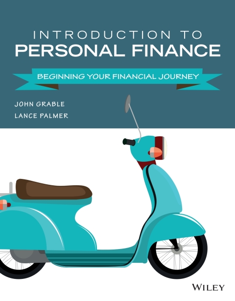 Cover image for book Introduction to Personal Finance: Beginning Your  Financial Journey WileyPLUS Single-term