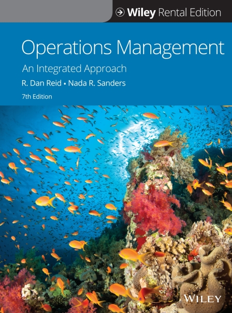 Cover image for book Operations Management, WileyPLUS Single-term