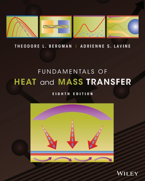 Cover image for book Fundamentals of Heat and Mass Transfer, WileyPLUS Single-term