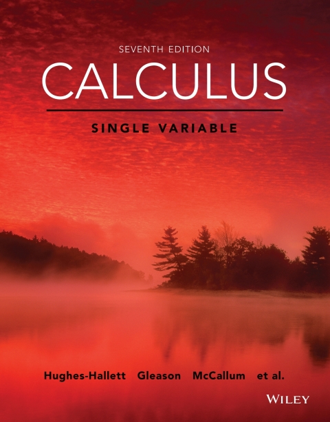 Cover image for book Calculus: Single and Multivariable Seventh Edition WileyPLUS Multi-term