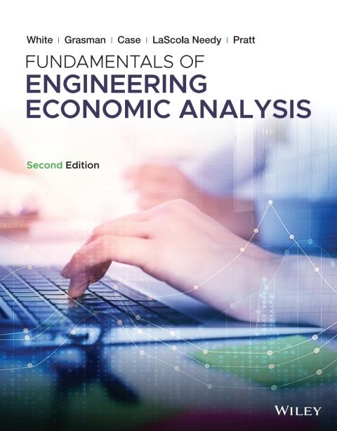Cover image for book Fundamentals of Engineering Economic Analysis, WileyPLUS Single-term